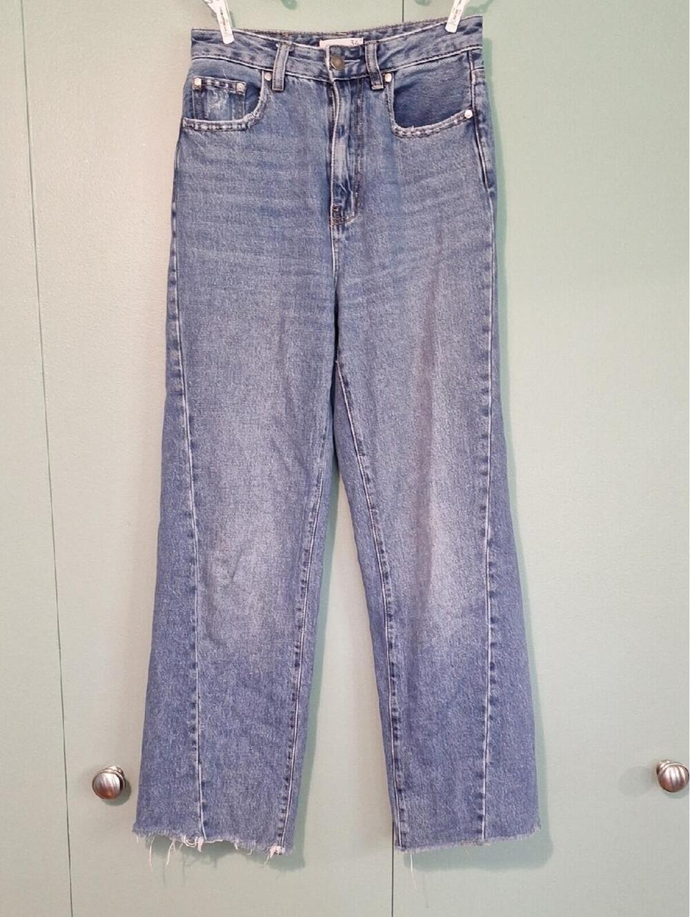 Stradivarius Blue Mom Jean Size 2
